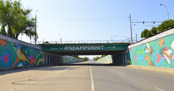 Zona de sub podul de la Telecentru va fi pietonală în acest weekend. Autoritățile anunță activități pentru copii