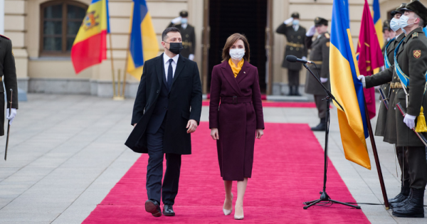 Canal afiliat socialiștilor: Maia Sandu a călătorit la Kiev cu peste zece mașini; Poliția de Frontieră: „Nu a fost înregistrat niciun cortegiu”