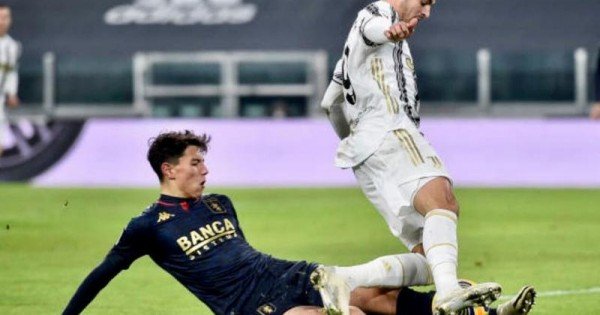 Fotbalistul moldovean Daniel Dumbrăvanu a debutat la Genoa împotriva lui Cristiano Ronaldo