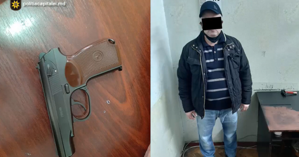 /VIDEO/ Jaf la o companie de microcreditare. Casierul, amenințat cu un pistol. „Vrei să trăiești? Dă-mi banii!”.