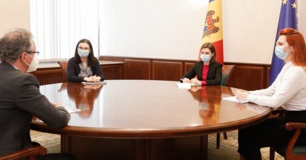 Președinta Sandu a discutat cu șeful Misiunii OSCE în R. Moldova despre evoluția situației pandemice