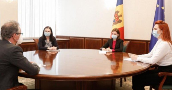 Maia Sandu a avut o întrevedere cu Claus Neukirch, șeful Misiunii OSCE în R. Moldova. Despre ce au discutat