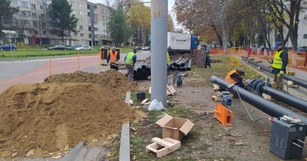 Traficul rutier pe strada Ion Creangă, suspendat total