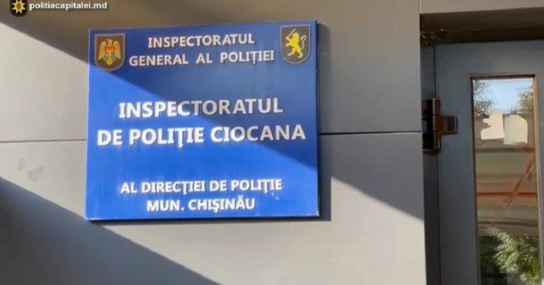 Doi bărbați de 31 și 33 de ani au fost reținuți după ce au tras mai multe focuri de armă pe o stradă din Chișinău