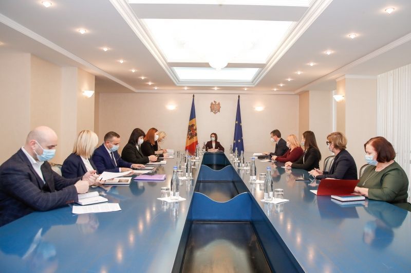 Președinta Maia Sandu a avut o ședință de lucru cu conducerea Autonomiei Găgăuze
