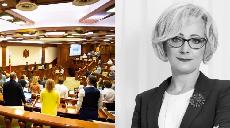Minut de reculegere la Parlament pentru Elena Bodnarenco; Grosu: „S-a bucurat de respectul tuturor celor care au cunoscut-o”