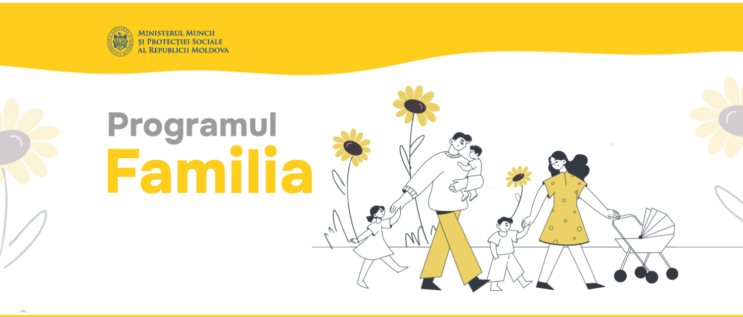 A fost lansat programul Familia! Ce spune ministrul Muncii și Protecției Sociale despre platforma guvernamentală
