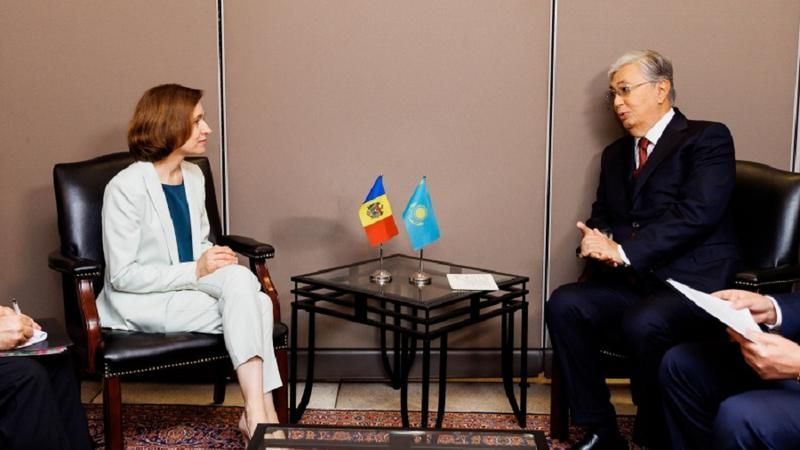 Cooperarea moldo-kazahă, discutată de Maia Sandu cu Kassym-Jomart Tokayev; Kazahstanul va avea o ambasadă la Chișinău