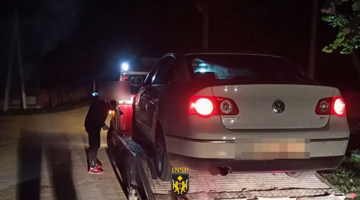 VIDEO // Tânăr și neliniștit. Un șofer de 24 de ani din raionul Ungheni, prins beat și fără permis de conducere