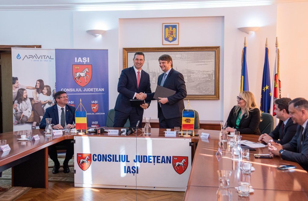 Un protocol de amendare a Acordului între Guvernul R. Moldova și Guvernul României privind reglementarea construirii apeductului care va subtraversa râul Prutul a fost semnat la Iași
