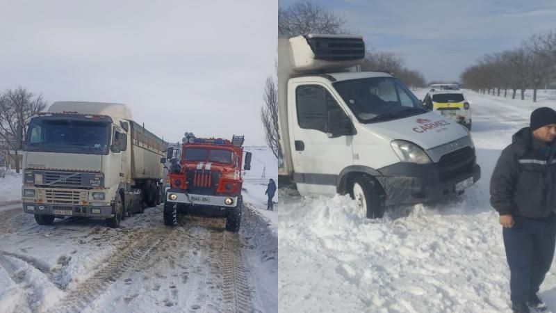 A NINS PUTERNIC în sudul țării. Mai multe vehicule, blocate în zăpadă. Salvatorii au intervenit în mai multe localități