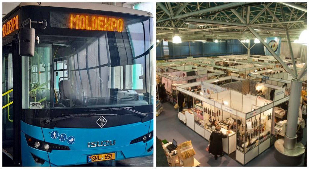 A fost stabilită o rută specială de autobuz spre Moldexpo, locație unde se desfășoară expoziția „Fabricat în Moldova”