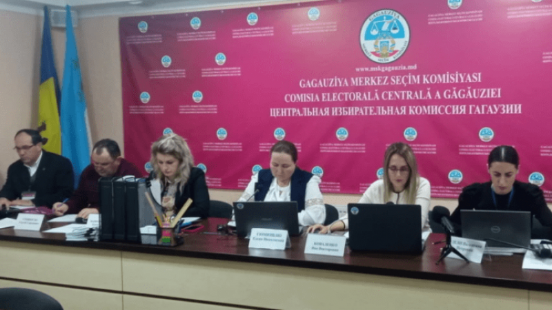 Alegerile bașcanului Găgăuziei: CEC a aprobat primii doi candidați