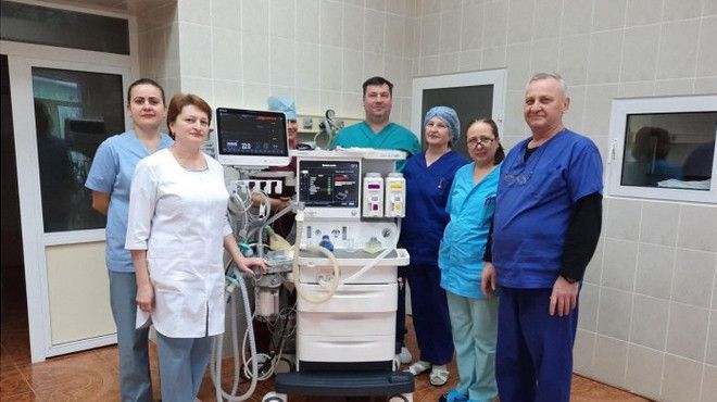 Spitalul din Florești a fost dotat cu două aparate de anestezie performante donate de România