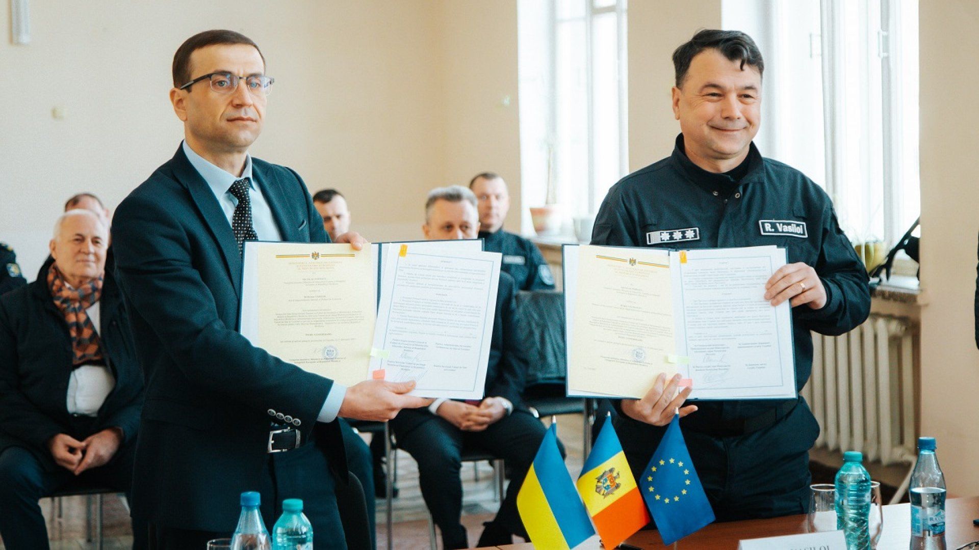 Relații moldo-ucrainene: A fost lansat, în premieră, controlul comun într-un punct de trecere pentru trafic feroviar