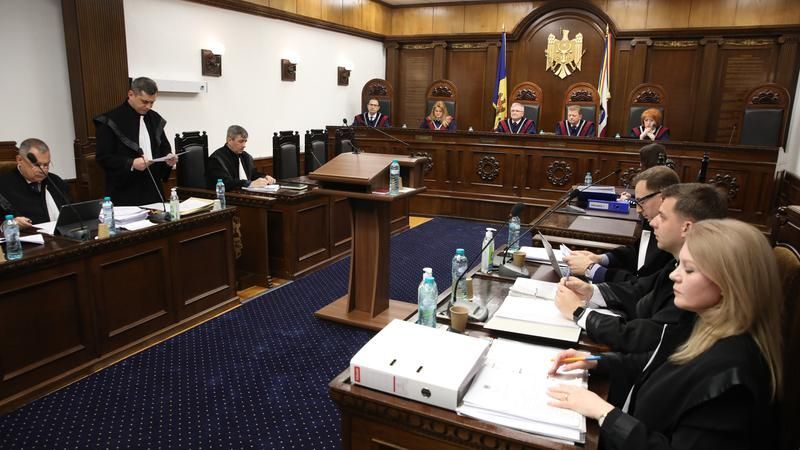 LIVE: Curtea Constituțională continuă examinarea sesizării Guvernului privind verificarea legalității Partidului Șor