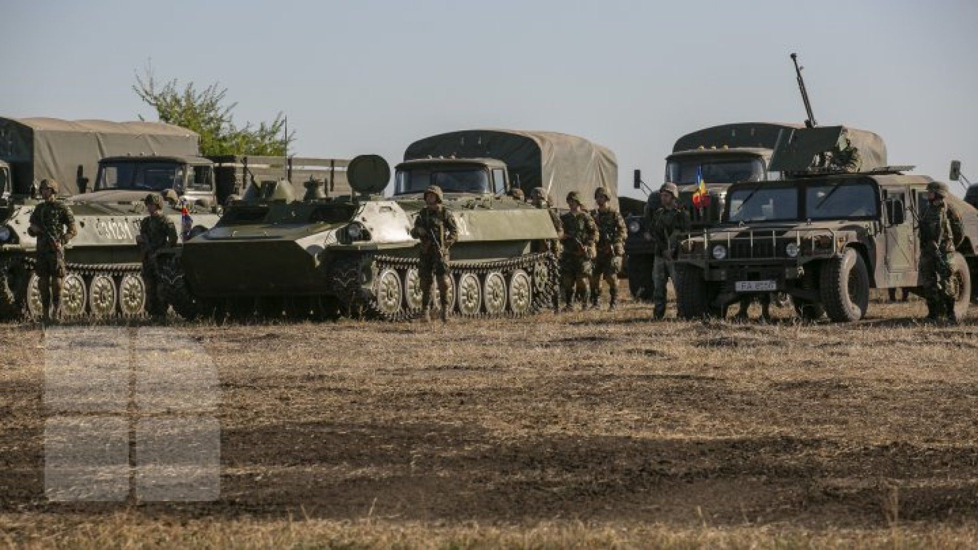 Exercițiu militar de amploare în Moldova, cu implicarea tehnicii din dotarea armatei române, franceze și britanice, care va ajunge în țară prin Vama Leușeni