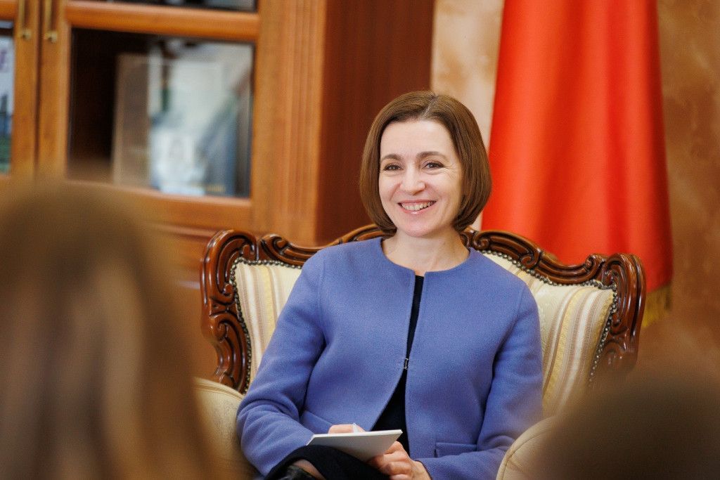 Maia Sandu a declarat că va candida pentru încă un mandat în funcția de președintă a Republicii Moldova