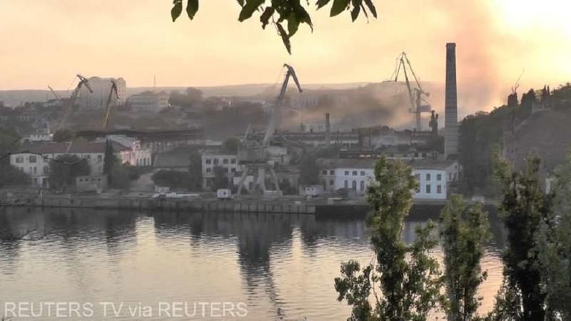 Ucraina revendică o „lovitură reuşită” asupra cartierului general al Flotei ruse de la Marea Neagră