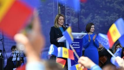 Președinta Parlamentului European, Roberta Metsola, speră că UE va deschide negocierile de aderare cu Ucraina și R. Moldova până la sfârșitul anului