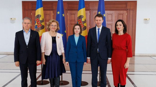 Maia Sandu, întrevedere cu membrii Delegației Parlamentului European la Comitetul Parlamentar de Asociere Moldova – UE