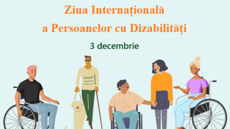 Ziua Internațională a Persoanelor cu Dizabilități, marcată în R. Moldova
