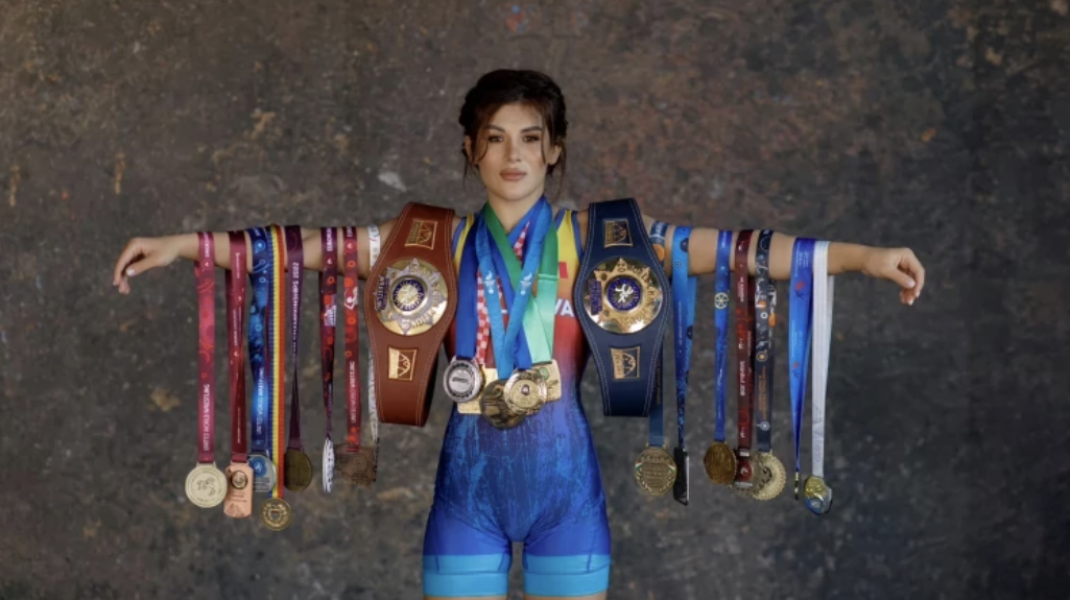 Anastasia Nichita, desemnată „Cea mai bună luptătoare a anului 2023 din Europa”. Reacția sportivei