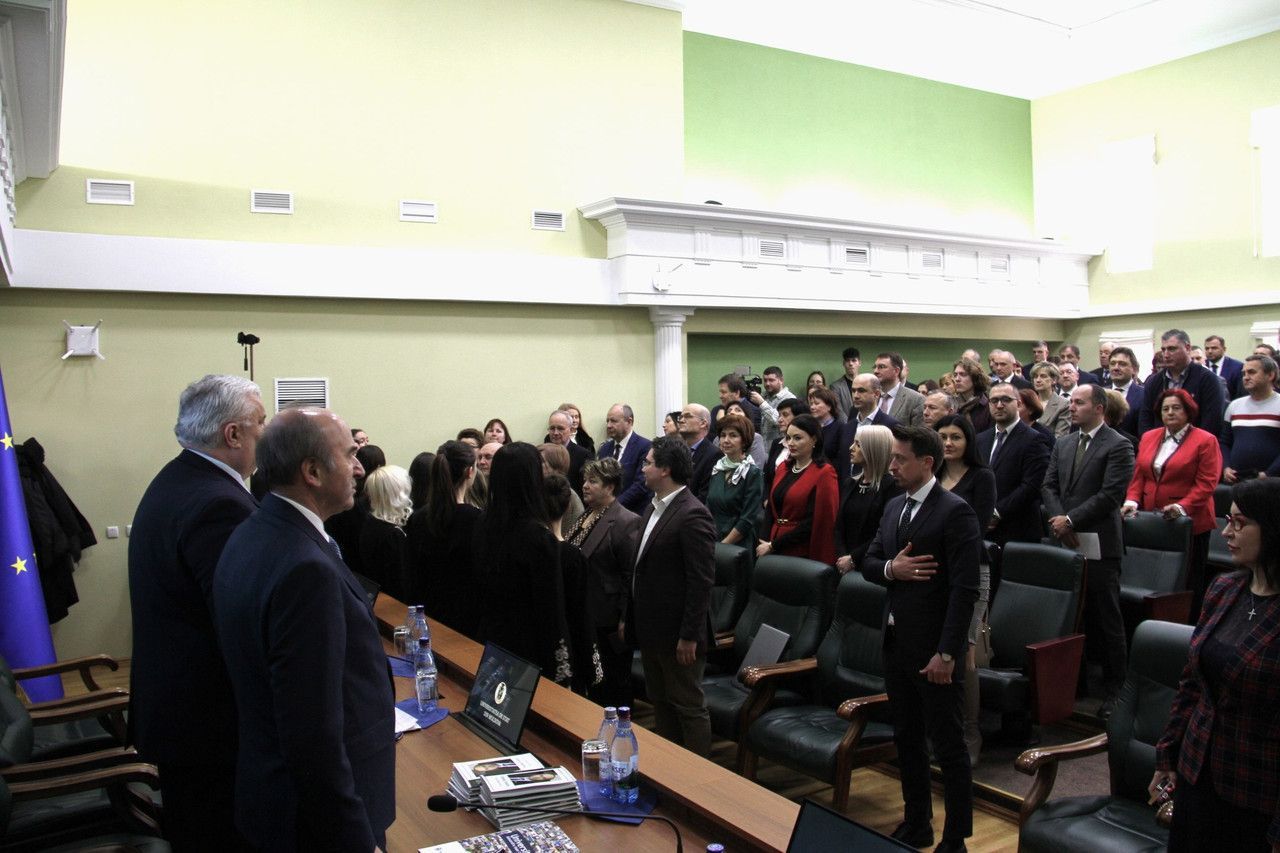 USM a conferit titlul onorific „Doctor Honoris Causa” lui Tudorel Toader, rectorul Universității „Alexandru Ioan Cuza” din Iași
