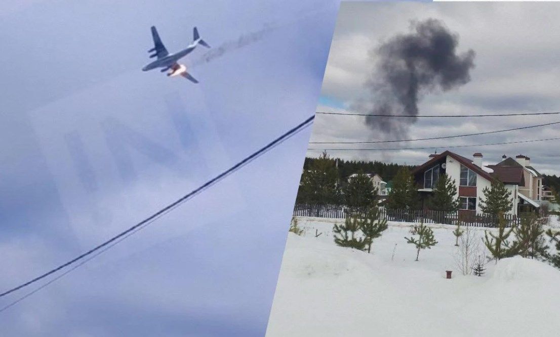 VIDEO // Un avion militar de transport s-a prăbușit în Rusia. La bord se aflau 15 persoane