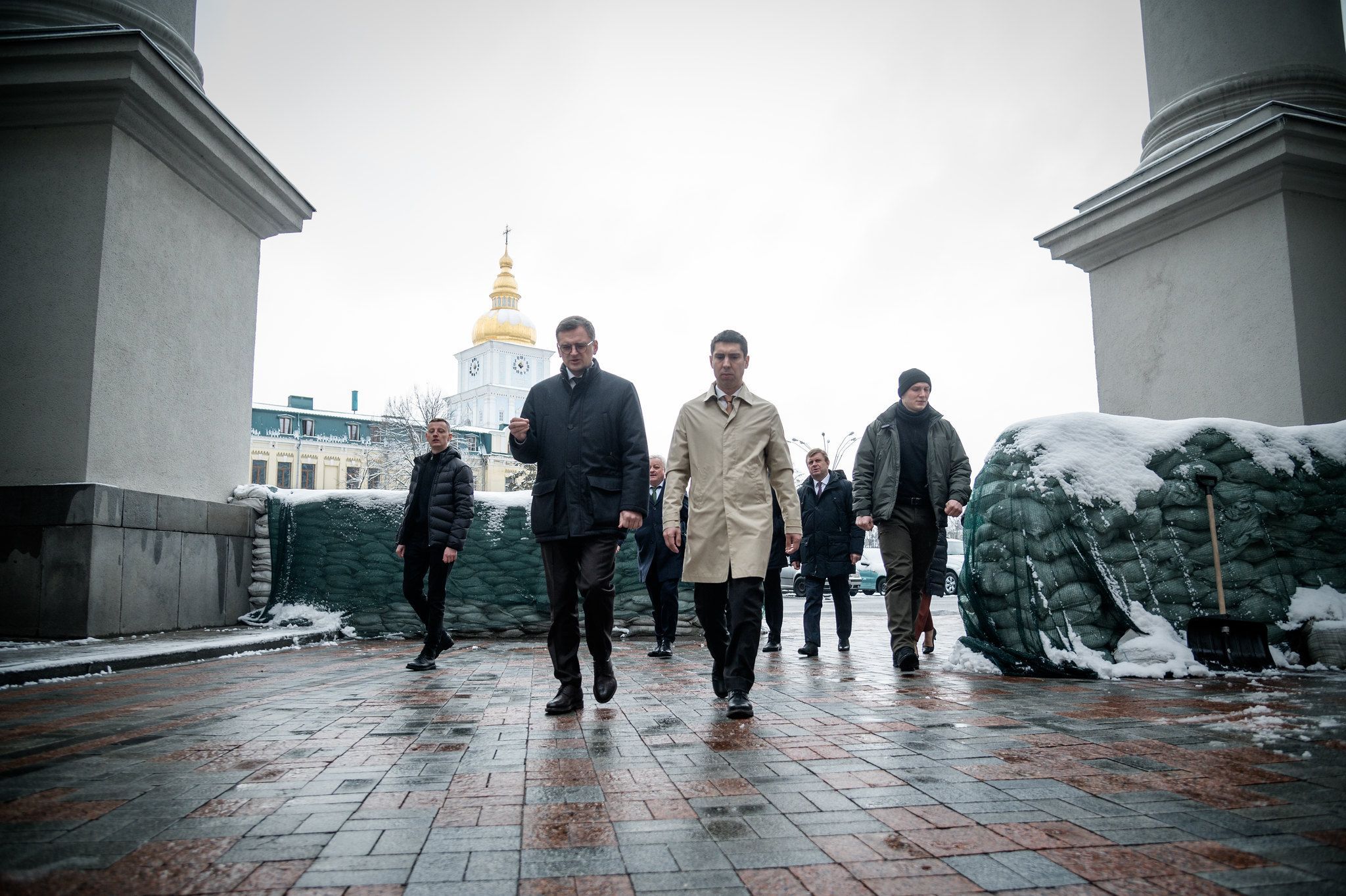 FOTO Ministrul Popșoi a mers într-o vizită de lucru în Ucraina: „Acest război trebuie oprit!”