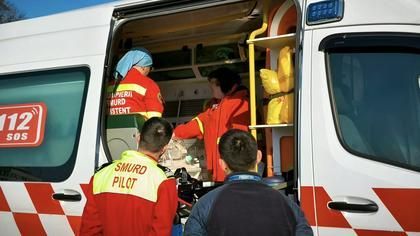 O nouă intervenție SMURD în R. Moldova. Un copil de două luni, transportat de urgență la un spital din Iași