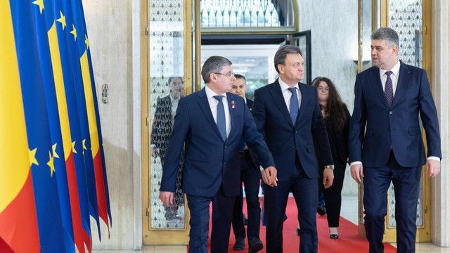 Întâlnire la București între premierii Republicii Moldova și României. Dorin Recean: „Suntem uniți prin trecutul nostru comun, limba română pe care o vorbim și cultură”