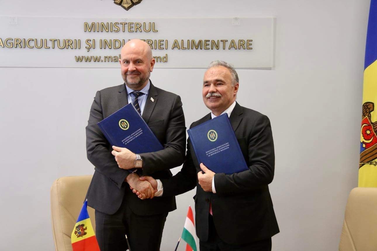 Memorandul de cooperare în agricultură, semnat între Republica Moldova și Ungaria. Vladimir Bolea: „Reprezintă formalizarea unor relații extrem de bune între doua state”