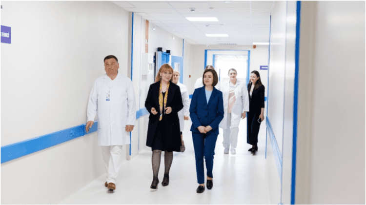 Maia Sandu, la inaugurarea unui Centru medical la Hâncești: Construim spitale europene, pentru că sănătatea oamenilor e o prioritate