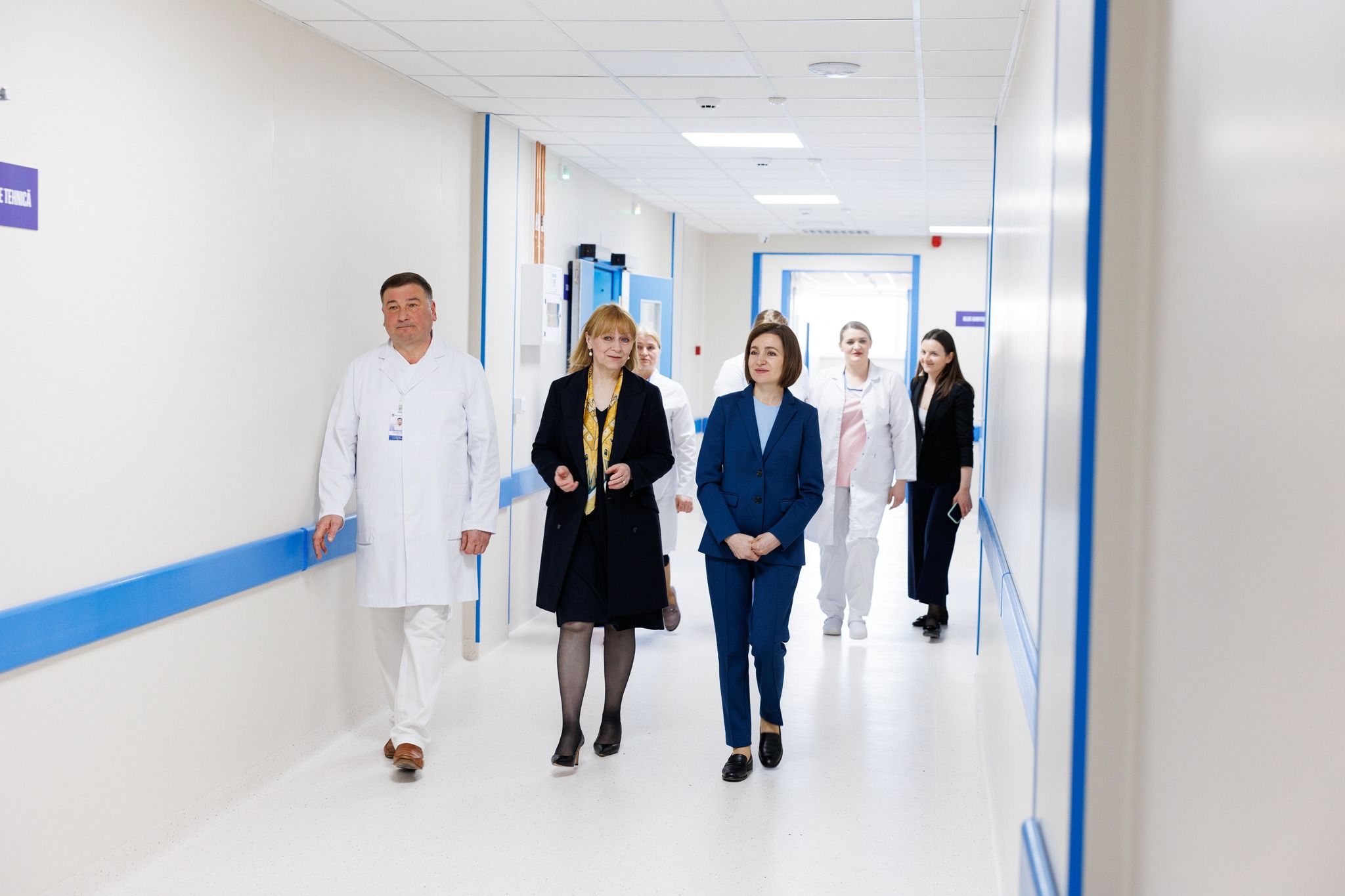 Maia Sandu, la inaugurarea unui Centru medical la Hâncești: Construim spitale europene, pentru că sănătatea oamenilor e o prioritate