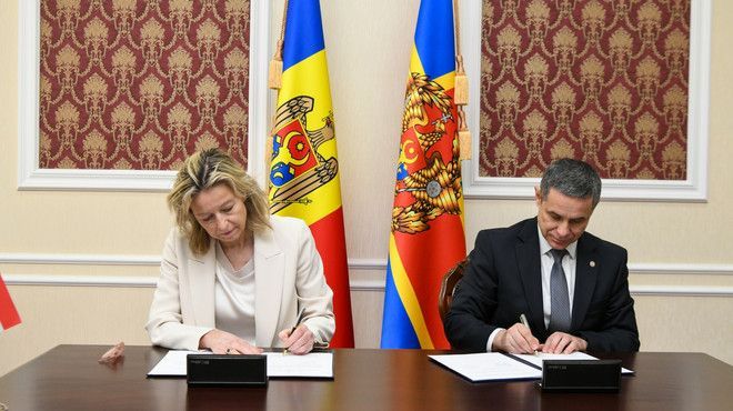 Cooperare mai strânsă. R. Moldova și Regatul Țărilor de Jos au semnat o scrisoare de intenție în domeniul apărării