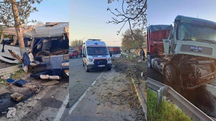 Accidentul de la Măgdăcești // Șoferul camionului, reținut pentru 72 de ore