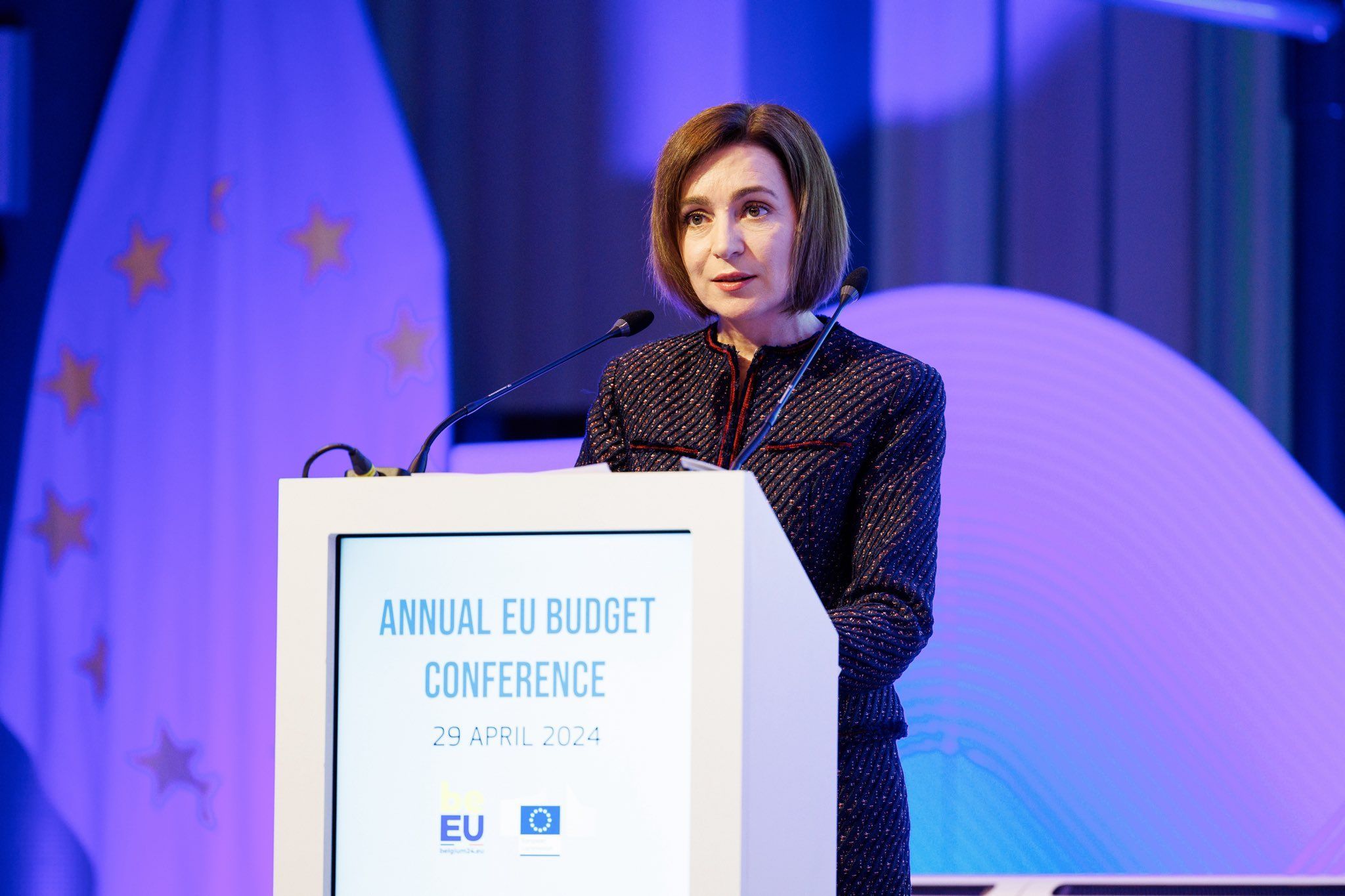 Maia Sandu, la Bruxelles: „Pentru a ne transforma aspirațiile în realitate, avem nevoie de mai mult sprijin din partea UE”
