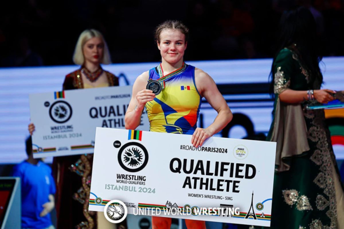 Luptătoarea Mariana Draguțan s-a calificat la Jocurile Olimpice de la Paris