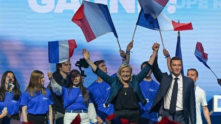 Rezultate alegeri Franța: Extremiștii de dreapta, anunțați câștigători. Cum au reacționat Emannuel Macron și Marine Le Pen