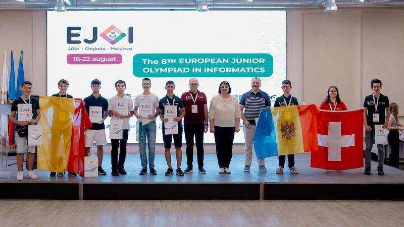 R. Moldova a obținut o medalie de bronz și o mențiune de onoare la Olimpiada Europeană la Informatică pentru Juniori