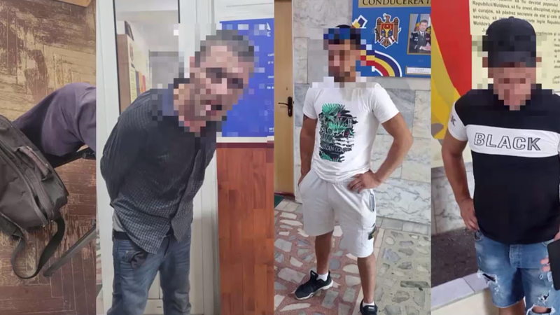 Hoți în acțiune pe străzile capitalei: Trei bărbați au fost reținuți
