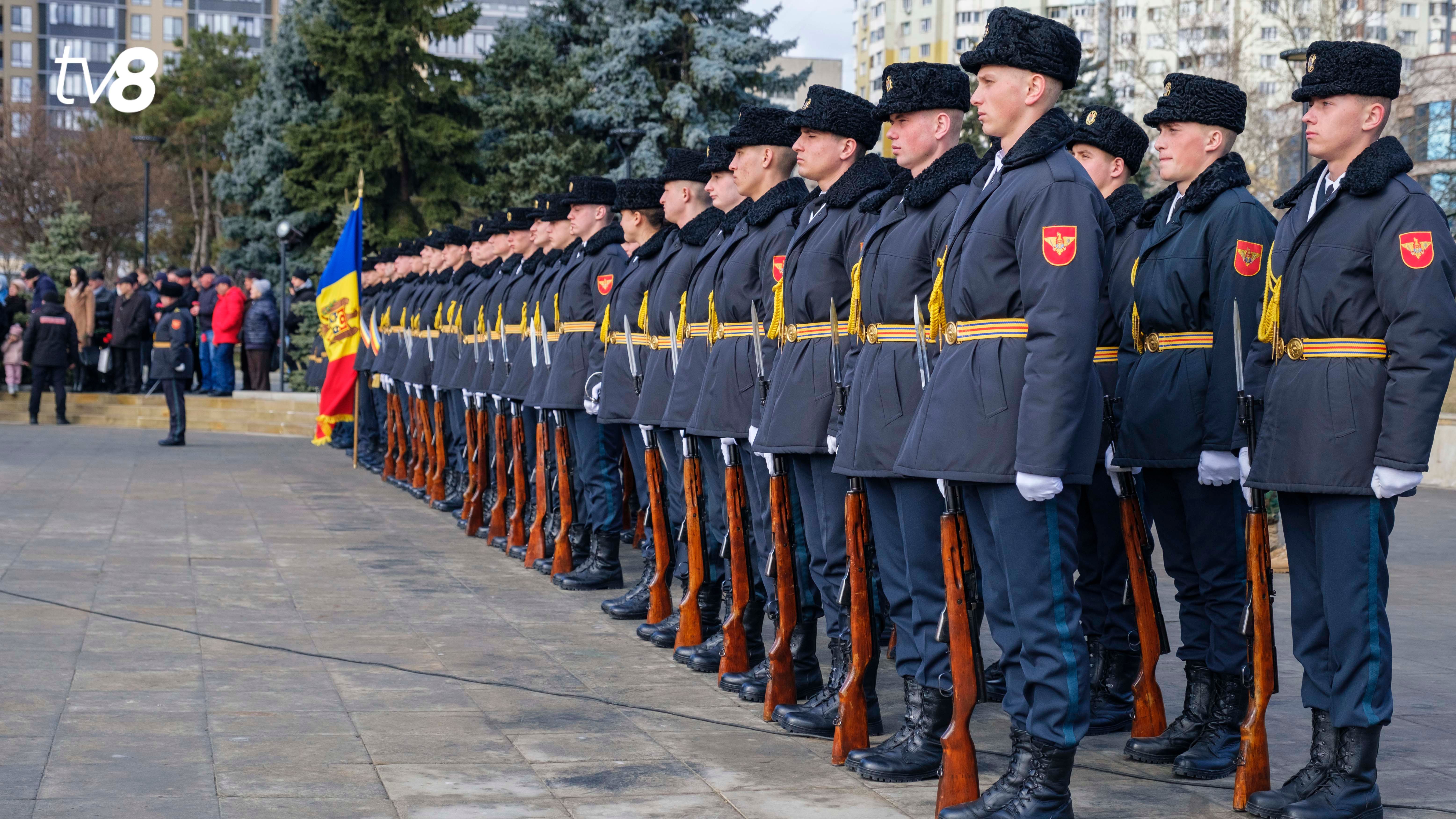 VIDEO: Armata Națională marchează 33 de ani de la fondare; Mesajul ministrului Anatolie Nosatîi