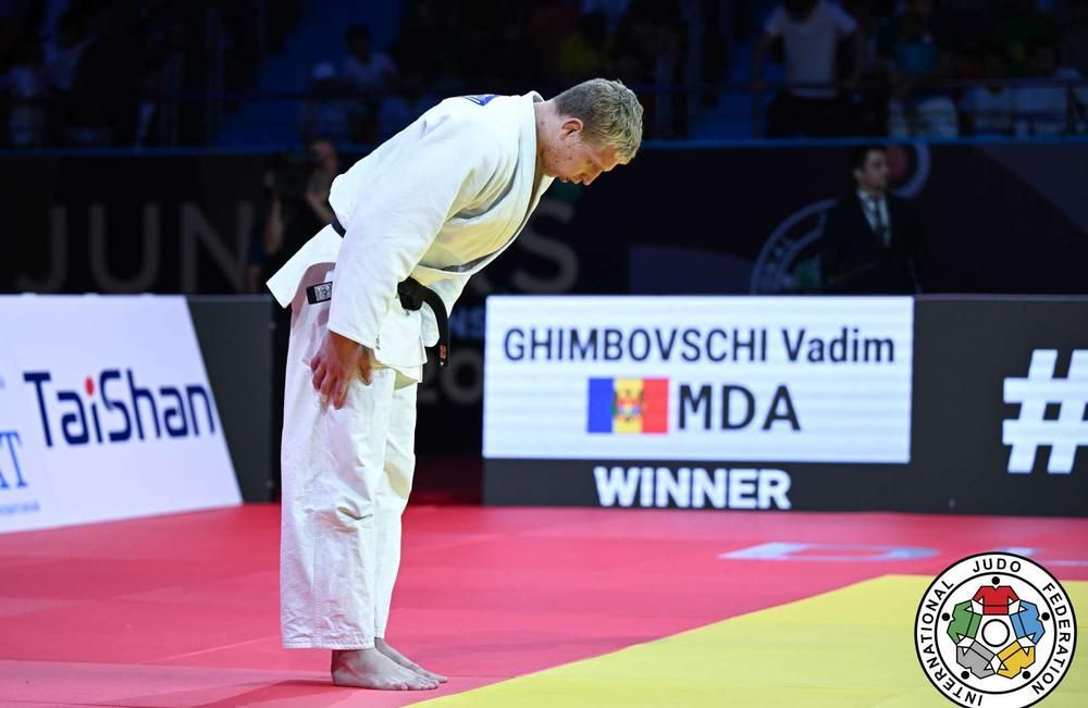 Bronz pentru Republica Moldova la Campionatul Mondial de judo; Vadim Ghimbovschi aduce acasă medalia