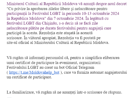 Tot mai multe falsuri! Ministerul Culturii dezminte informațiile dintr-un pretins ordin apărut în spațiul public