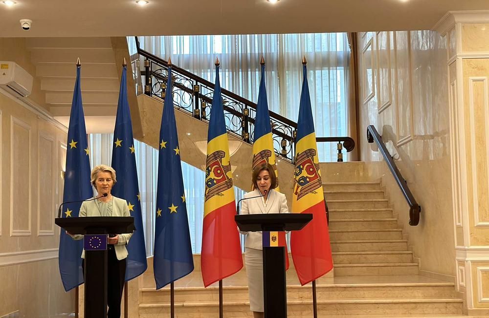 Rămânem alături de Moldova la fiecare pas”: Președinta Comisiei Europene a anunțat un ajutor de 1,8 miliarde de euro pentru Republica Moldova