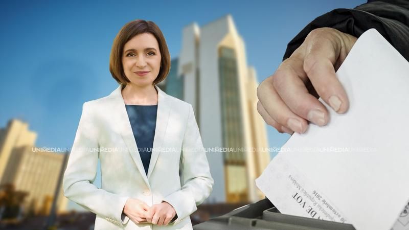 Maia Sandu a votat „pentru ca Moldova să se dezvolte în pace și libertate”: Astăzi fiecare alege cum va trăi