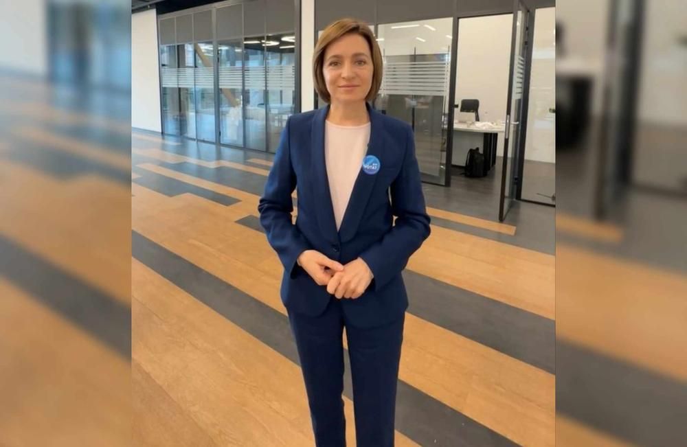 Maia Sandu a votat „pentru ca Moldova să se dezvolte în pace și libertate”: Astăzi fiecare alege cum va trăi