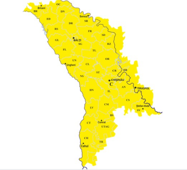 Alertă de vânt puternic! Când intră în vigoare codul galben emis de meteorologi