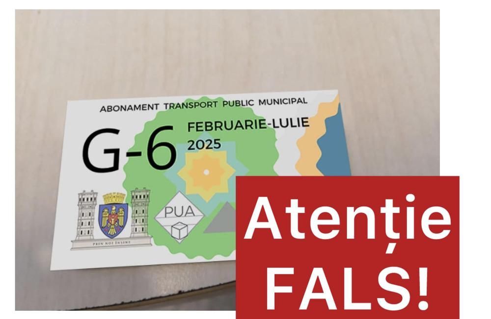 Atenție, fals: Abonamente la transport pentru 6 luni la prețul de 39 de lei. Avertismentul RTEC